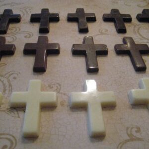 Bite Sized Chocolate Cross Candy-Set of 30