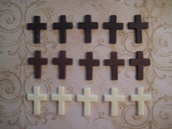 Bite Sized Chocolate Cross Candy-Set of 30 - Image 2