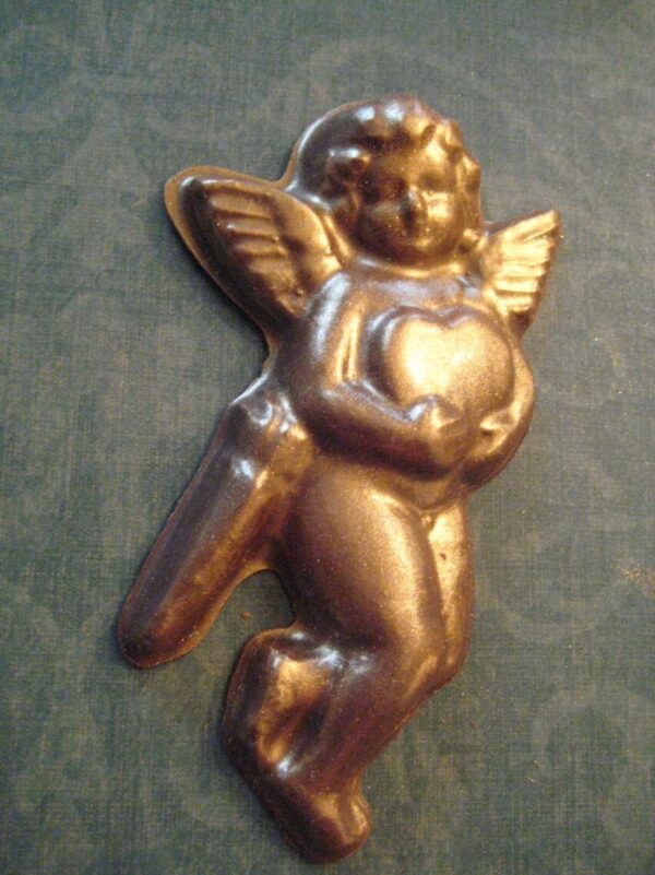 12-Golden Milk Chocolate Cherubs For Wedding/Bridal Shower/Birthday Party/Party Favor/Cupid - Image 2