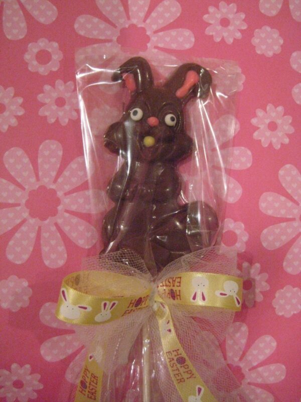 12-Sweet Smiling Large Chocolate Bunny - Image 5