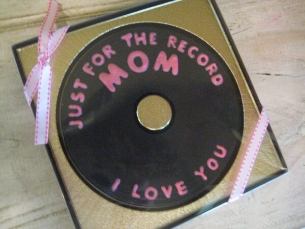 Assorted Sayings Chocolate Record--HAPPY BIRTHDAY--I Love Mom--I Love YOU--Get Well--Plain - Image 2