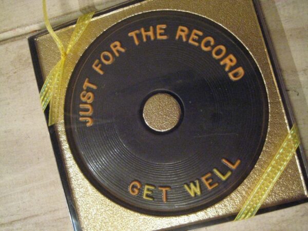 Assorted Sayings Chocolate Record--HAPPY BIRTHDAY--I Love Mom--I Love YOU--Get Well--Plain - Image 4