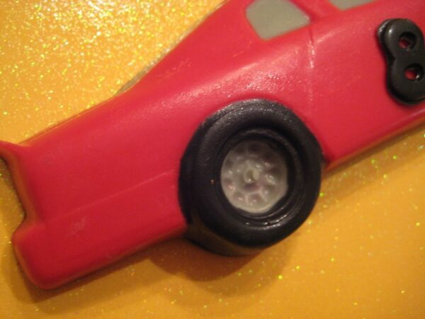 Sporty Large Chocolate Race Car In Decorator Gift Box - Image 4