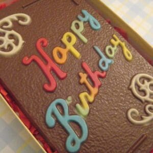Chocolate Happy Birthday Card