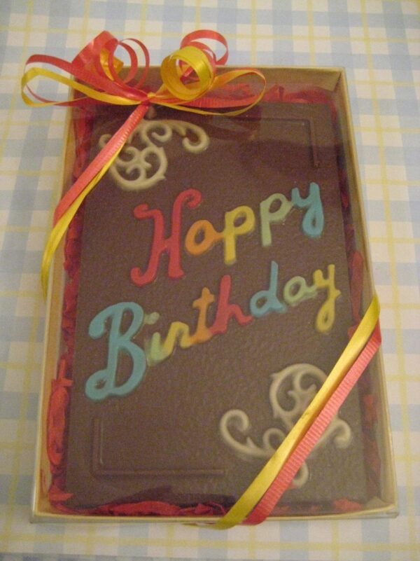 Chocolate Happy Birthday Card - Image 4