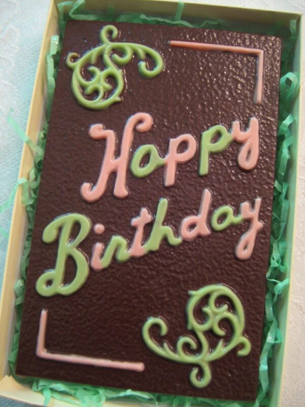 Chocolate Happy Birthday Card - Image 5