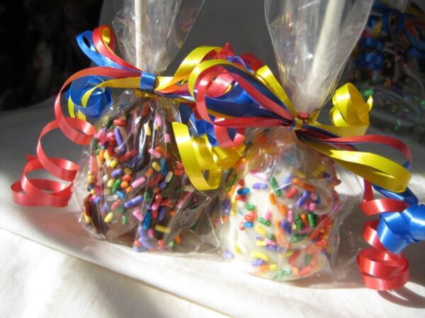 12-Delicious Chocolate Covered Brownie Bite Pops - Image 5