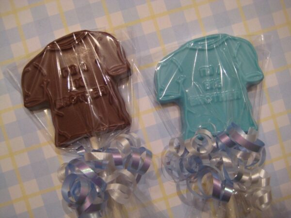 12-I’m A Big Brother-Chocolate Lollipop Favors For Baby Shower/Baby Announcement - Image 5
