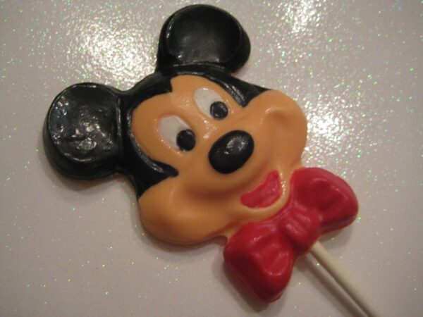 12-Mickey Mouse Chocolate Lollipop Favors For/Birthday Party/Party Favors/Disney Party - Image 2