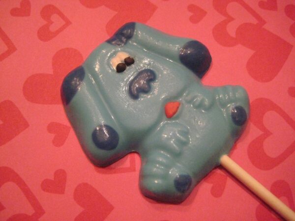 12-Blue Dog Clues Chocolate Lollipop Favors For Birthday Party/Party Favors - Image 2