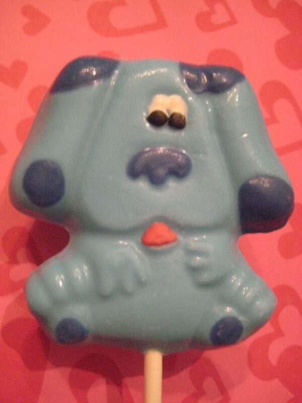 12-Blue Dog Clues Chocolate Lollipop Favors For Birthday Party/Party Favors - Image 3