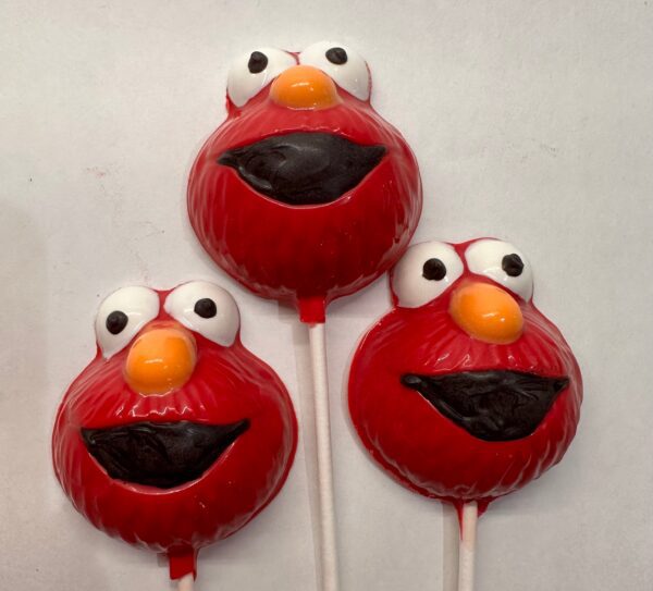 12-Large Elmo Faces For Birthday Party/Sesame Theme Party/Party Favors