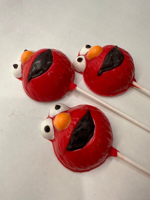 12-Large Elmo Faces For Birthday Party/Sesame Theme Party/Party Favors - Image 4