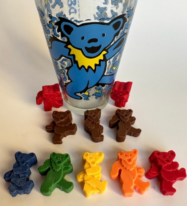 12-Grateful Dead Dancing Bears Favors for Birthday Party or a Dead fan - Image 2