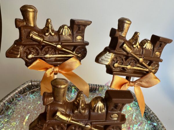 12-Milk Chocolate Train Lollipops - Image 3