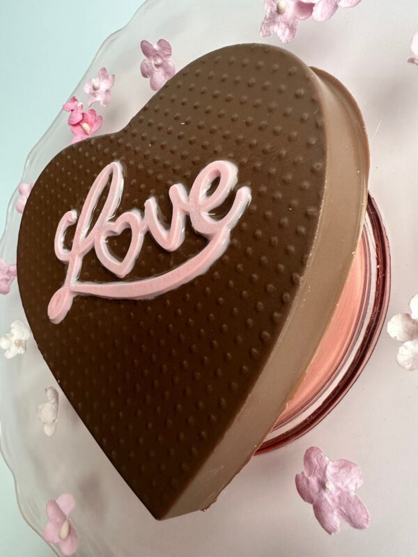 8oz Chocolate Love Heart For Anniversary Gift/Birthday Gift/Valentines Gift - Image 5