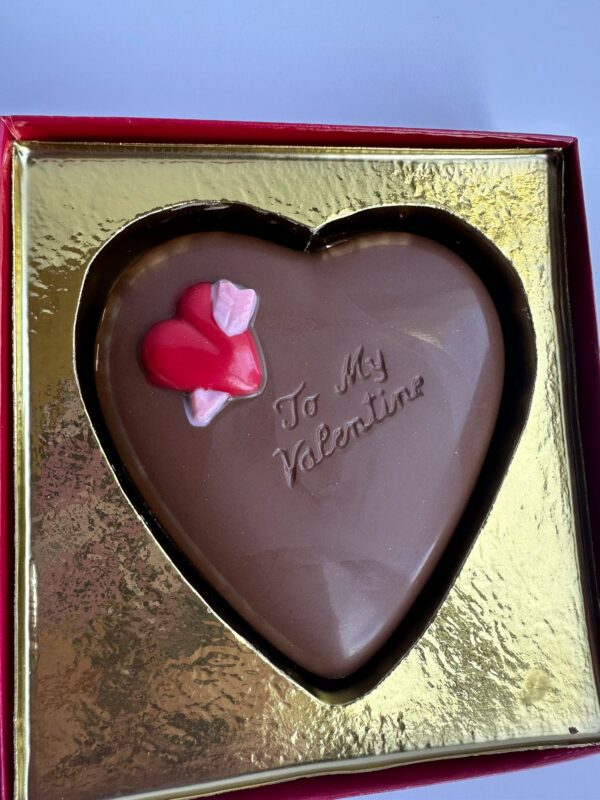 Chocolate “To My Valentine “ Heart Gift Box - Image 3