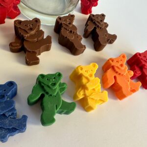 12-Grateful Dead Dancing Bears Favors for Birthday Party or a Dead fan