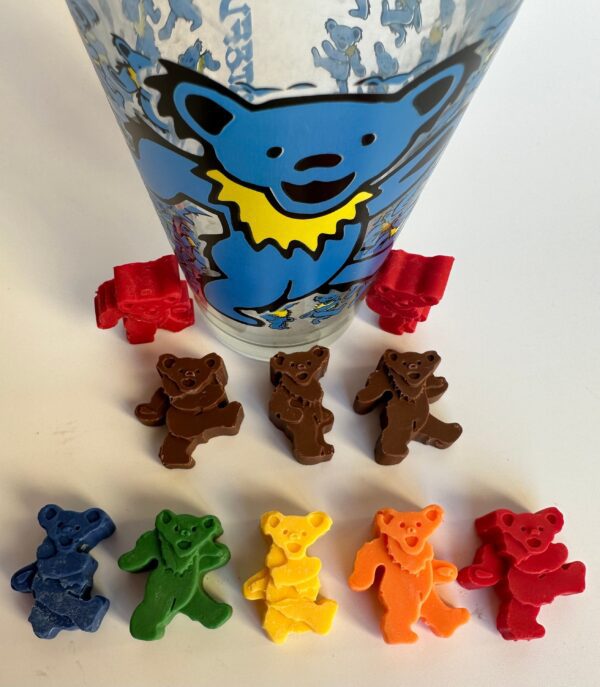 12-Grateful Dead Dancing Bears Favors for Birthday Party or a Dead fan - Image 5