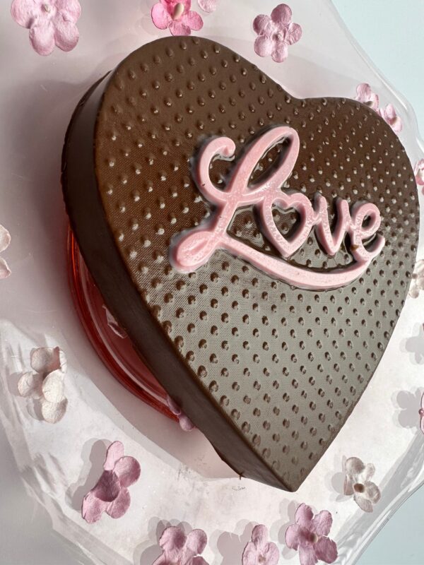 8oz Chocolate Love Heart For Anniversary Gift/Birthday Gift/Valentines Gift - Image 6