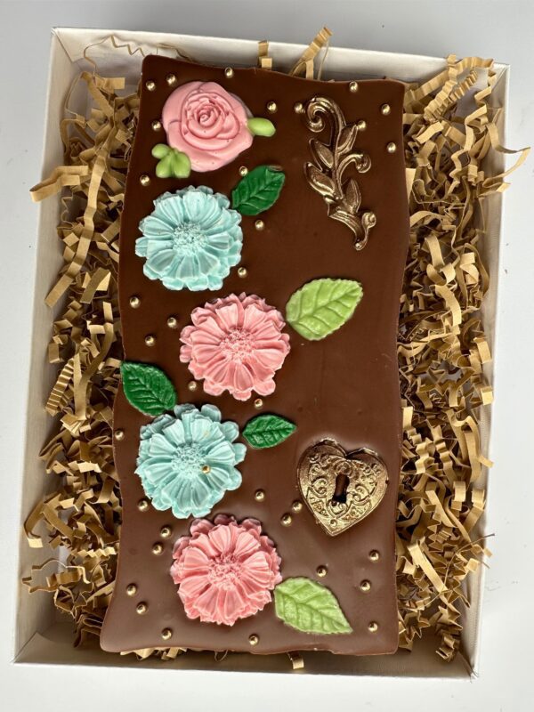 Decorated Chocolate Bar Gift Box