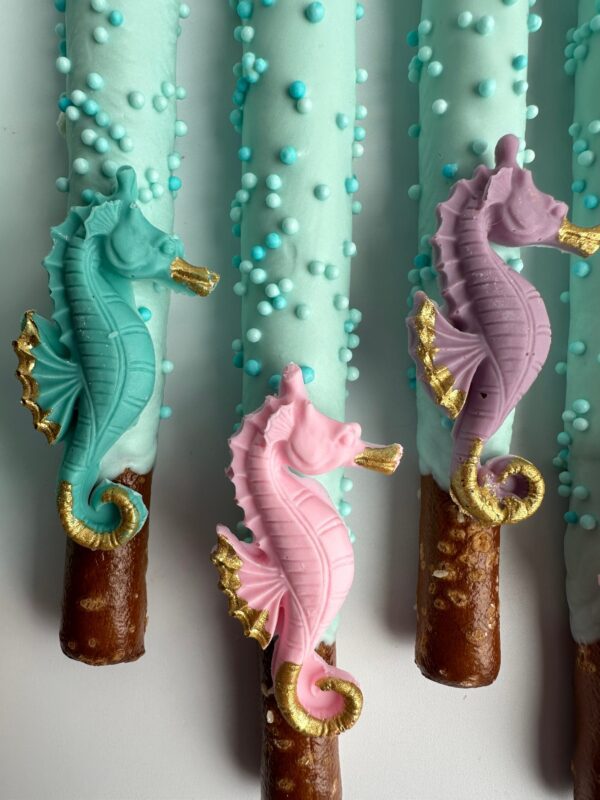12-Under the Sea Chocolate Covered Pretzels - Image 2