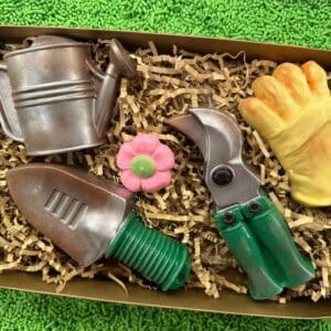 Chocolate Gardening Set Gift Box for Easter/Birthday/Housewarming/Anytime gift
