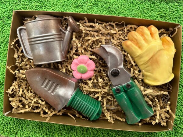 Chocolate Gardening Set Gift Box for Easter/Birthday/Housewarming/Anytime gift