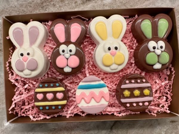 Easter Bunny & Easter Egg Chocolate Covered Oreo Gift Box