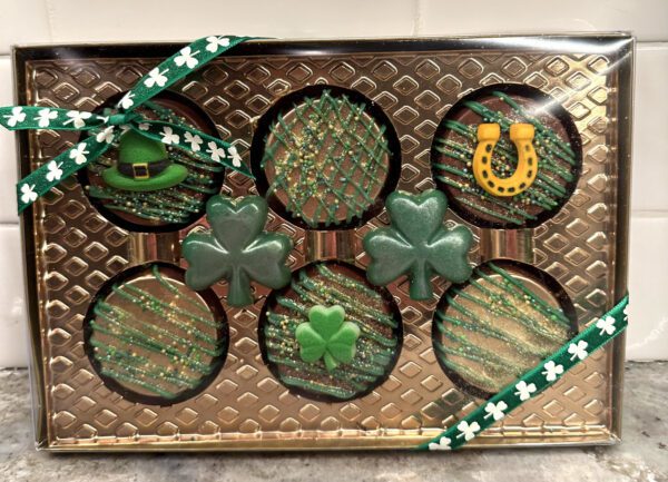 St. Patrick’s Day Chocolate Covered Oreo Gift Box - Image 2