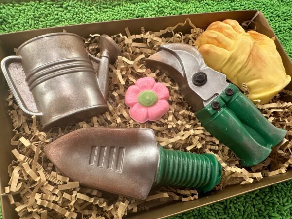 Chocolate Gardening Set Gift Box for Easter/Birthday/Housewarming/Anytime gift - Image 2