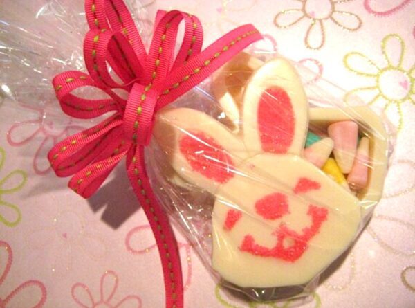 Solid White Chocolate Bunny Box - Image 5