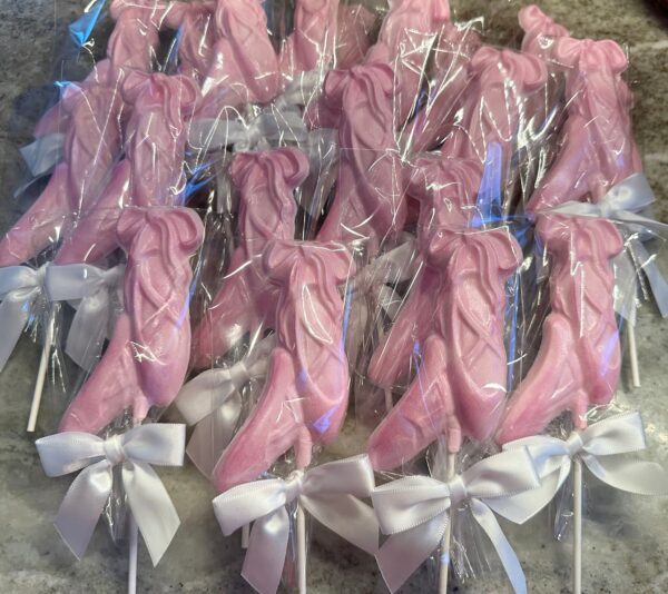 24-Chocolate Ballerina Slippers - Image 5