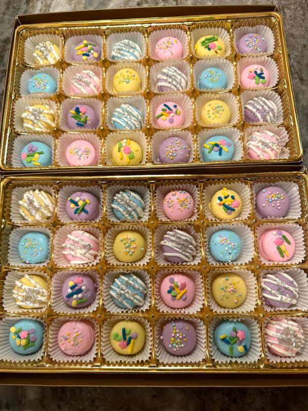 24-Decorated Chocolate Covered Mini Oreos Gift Box for Anniversary Gift/Birthday Gift/Any Occasion Gift/Special Occasion - Image 6