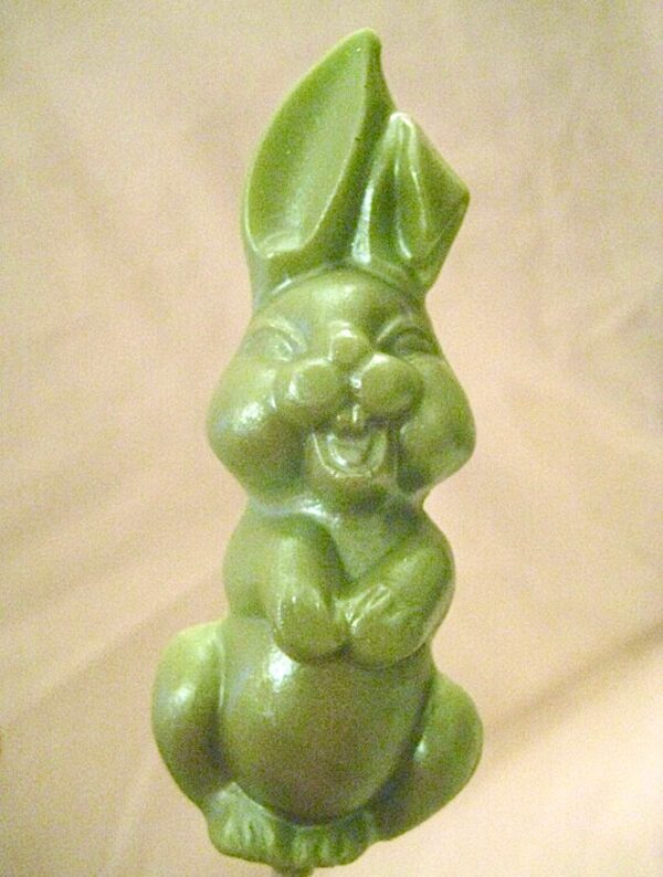 12-Rainbow Sparkling Bunny Lollipops for Easter/Easter Party Favors/Easter Basket/Easter Gift - Image 4