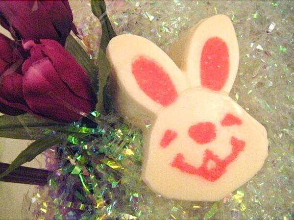 Solid White Chocolate Bunny Box - Image 3