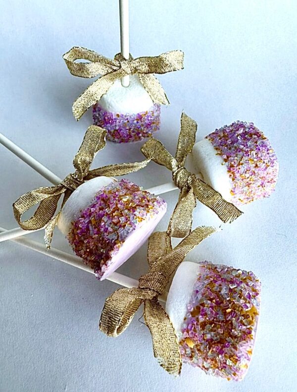 12-Unicorn Sprinkled Chocolate Covered Marshmallows - Image 3