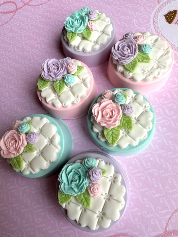 12-Flower Decorated Pastel Chocolate Covered Oreos For Wedding/Baby Shower/Birthday Party