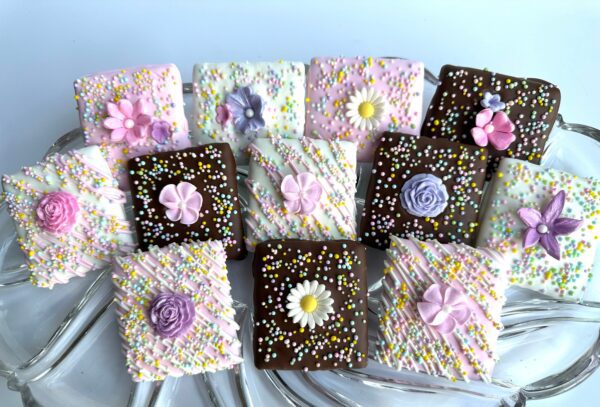 12- Chocolate Covered Graham Crackers For Mother’s Day/Birthday/Baby Shower/Gift - Image 5