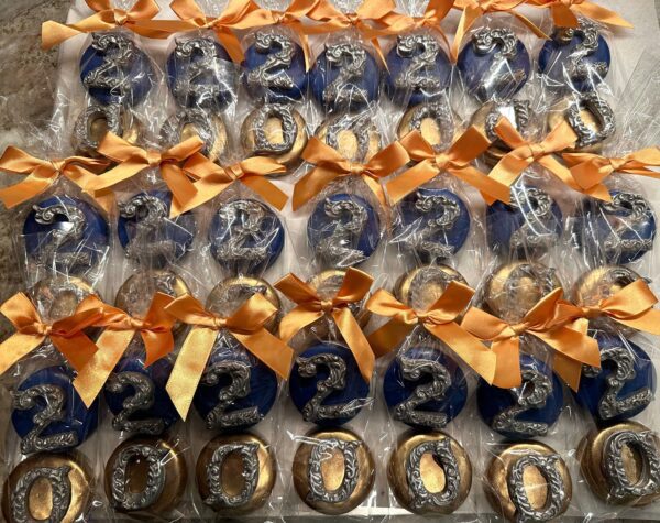 24-Chocolate Covered Oreos (12 sets) With Numbers For Anniversary Party Favors/Birthday Party Favors - Image 6