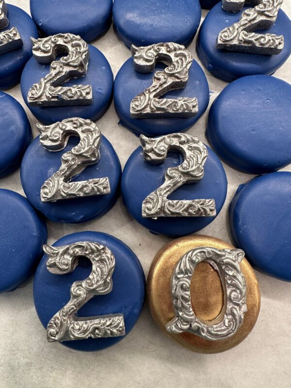 24-Chocolate Covered Oreos (12 sets) With Numbers For Anniversary Party Favors/Birthday Party Favors - Image 8