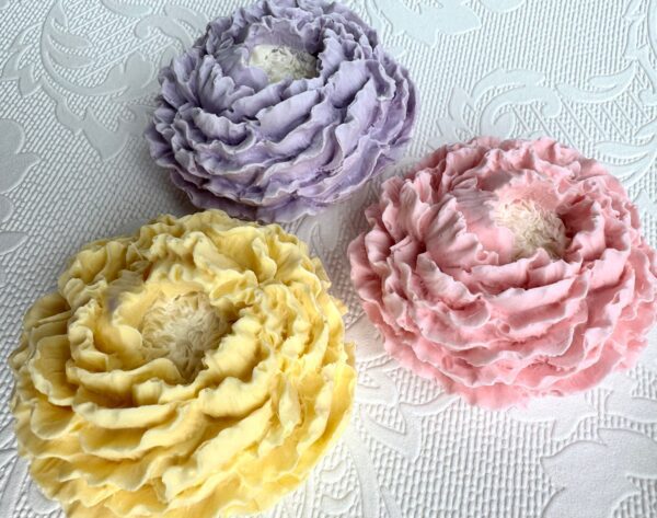 Gift Box of 4 Chocolate Peonies For Mother’s Day/Birthday Gift/Anniversary Gift/Wedding Favors - Image 4