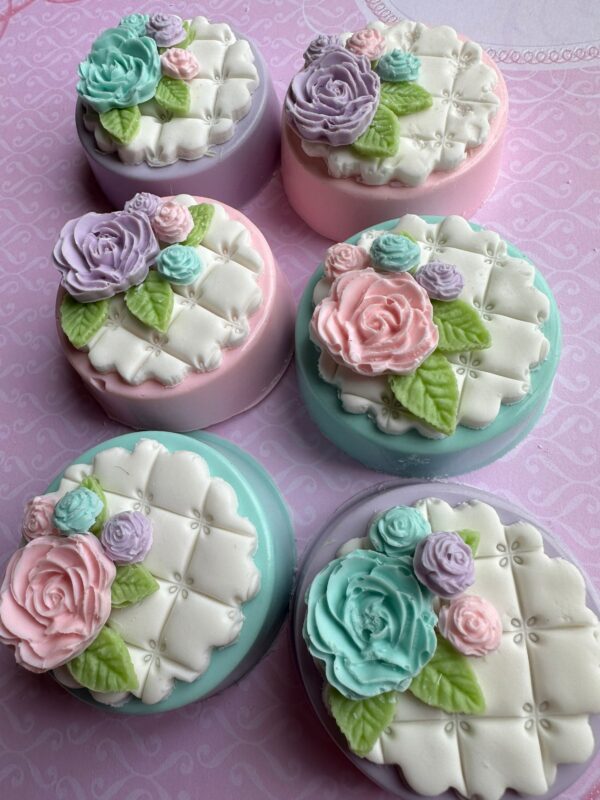 12-Flower Decorated Pastel Chocolate Covered Oreos For Wedding/Baby Shower/Birthday Party - Image 4