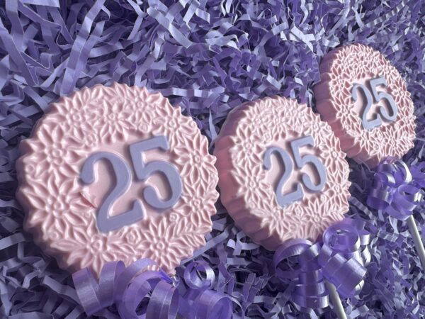 12-25th Chocolate Lollipop Favors For Birthday Party/Anniversary - Image 5