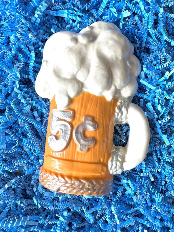 White Chocolate Beer Mug For Fathers Day/Dad Gift/Birthday Gift