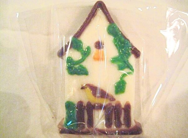 12-Chocolate Bird House Lollipops - Image 5