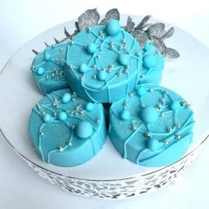 12-Blue Chocolate Covered Oreo Favors For Baby Shower/Birthday Party/Gift