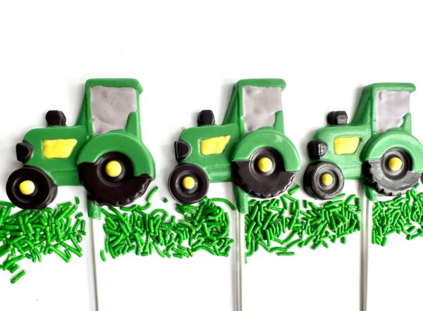 24-Tractor Chocolate Lollipop Favors For Birthday Party/Boys Birthday Favors/Party Favors - Image 3