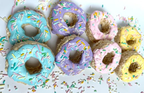 8-Donut Shaped Rice Krispie Treats For Showers/Weddings/Birthday Party Favors/Donut Theme - Image 7