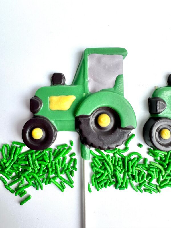 24-Tractor Chocolate Lollipop Favors For Birthday Party/Boys Birthday Favors/Party Favors - Image 4